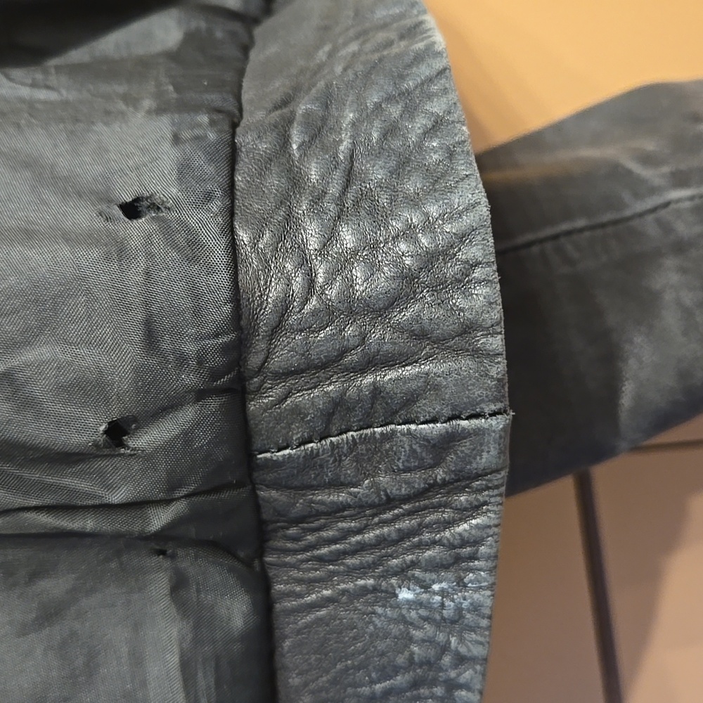 Madewell The Washed Leather Motorcycle Size XS - Picture 16 of 16